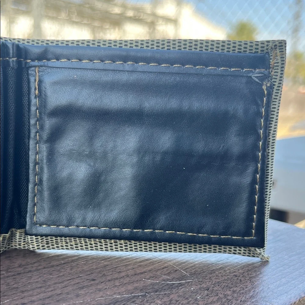 Polo by Ralph Lauren Tan and Red Money Clip
